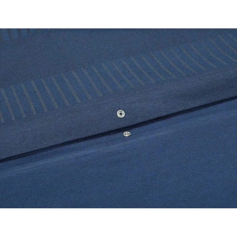 Calvin Klein Steve Full / Queen Duvet Cover + 2 Standard Pillow Shams navy blue